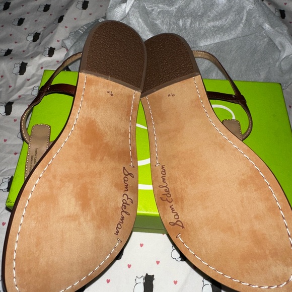 Sam Edelman Gigi Leather Sandals - Picture 3 of 7